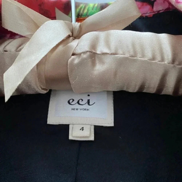 ECI New York - Y2K Floral One Button Blazer - Picture 6 of 9